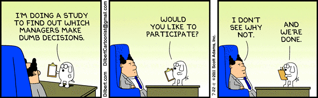 Dilbert Dumb Manager